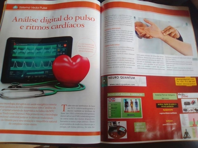 INOVAÇÃO!!!VEDA PULSE: Ritmos cardiacos Coerência - Analise do Pulso - HEALTH TECH SOLUTIONS